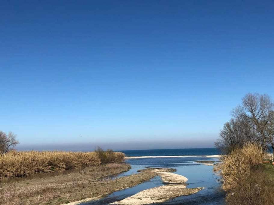 Appartamento Vita Marina Porto SantʼElpidio Esterno foto